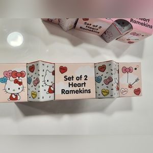 Hello Kitty Valentine Heart Ramekins - Conversation Hearts 2024 Collection